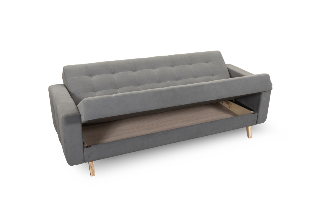 Диваны кровати со спальным местом, Диван-кровать Аврора, независимый пружинный блок, велюр