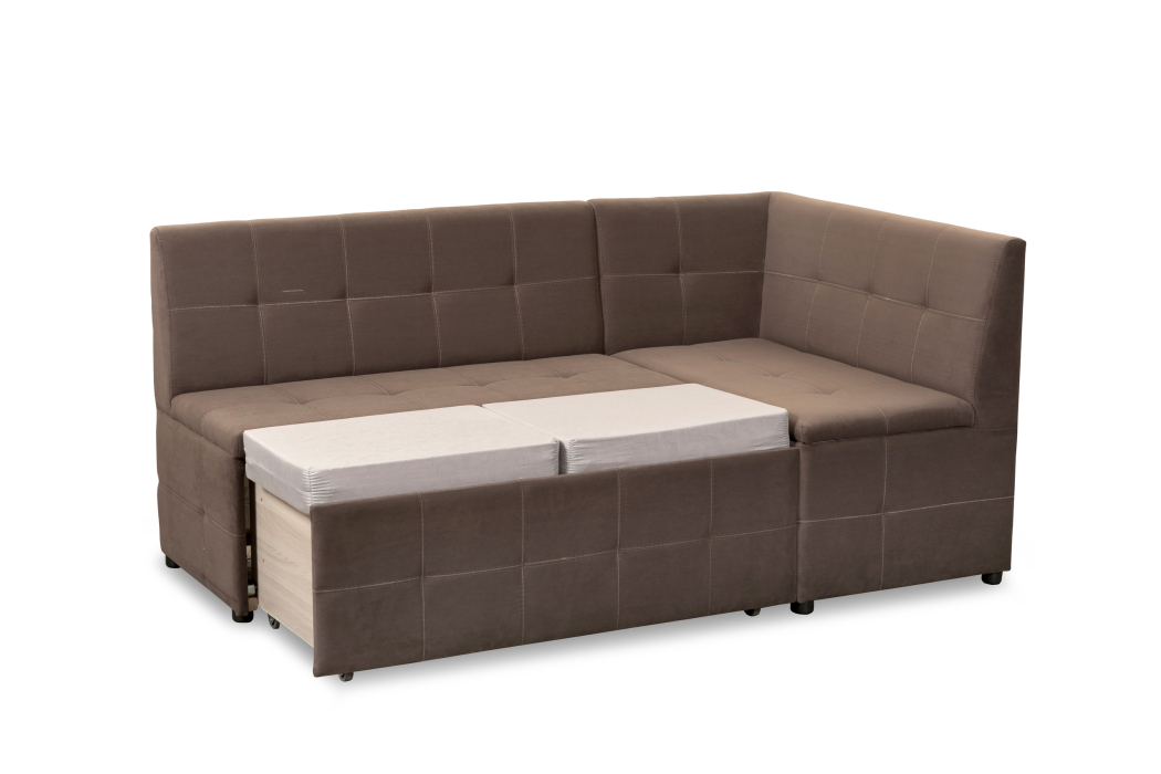 Кухонные уголки, Кухонный угол Джой, правый, велюр