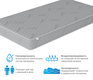 Матрас Премиум Пломбир 800*2000