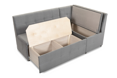 Кухонный угол Джой, правый, велюр