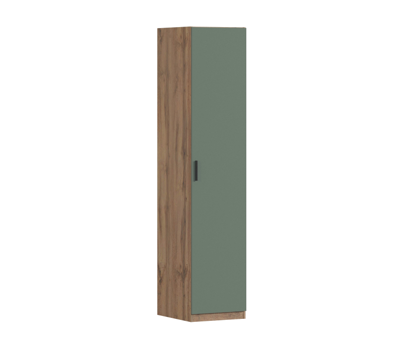 Для одежды, Шкаф однодверный Макс 500 мм, вариант №3 (ЛДСП, дуб вотан)