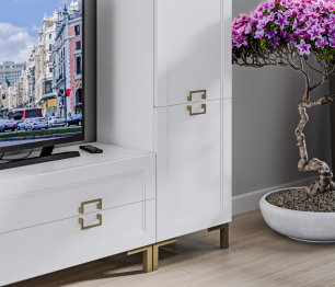 Комплект для гостиной Ассоль, Белый