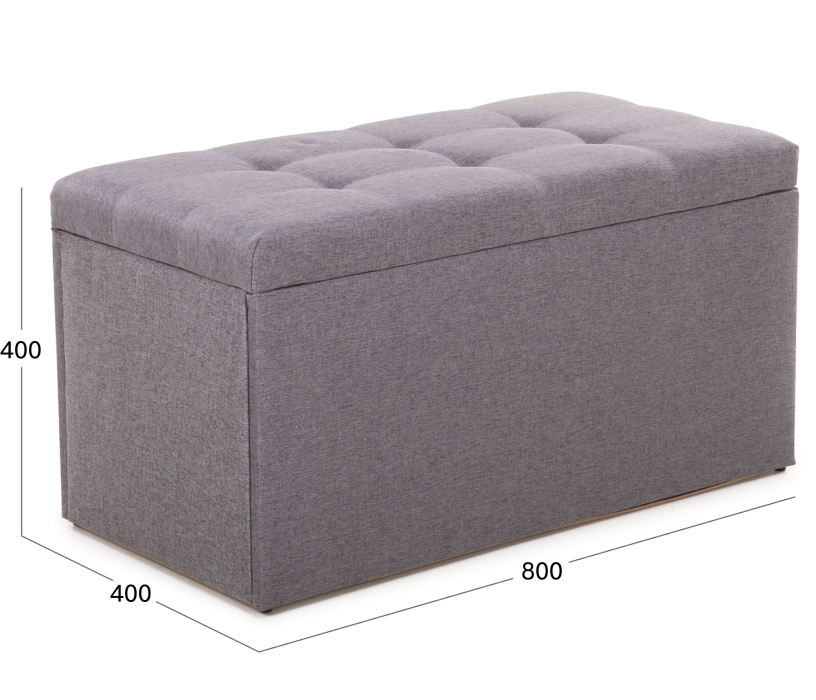 Банкетка в прихожую, Банкетка Билли, рогожка