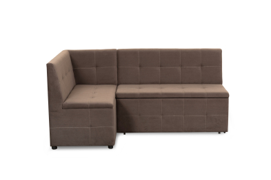 Кухонный угол Джой, левый, велюр