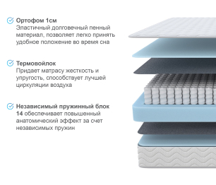 Матрас Орматек Холидей 80х200