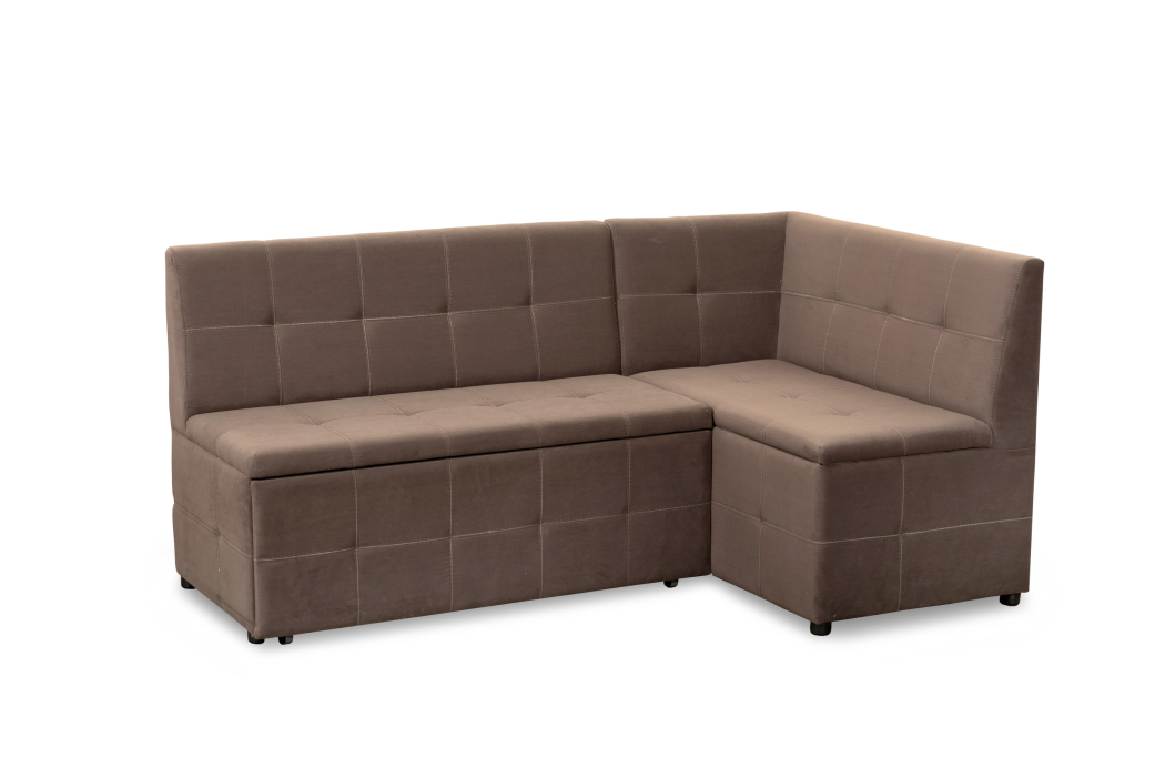 Кухонные уголки, Кухонный угол Джой, правый, велюр