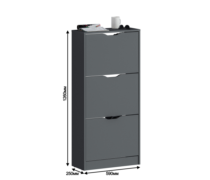 Тумбы, Тумба для обуви Бруклин СБ-3305