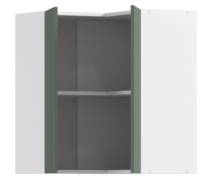 Белла, Белла шкаф навесной угловой 2 дв 60х72 см