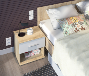 Тумба прикроватная Мамбо СБ-2683