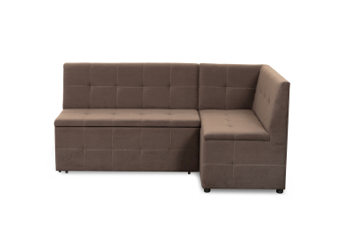 Кухонный угол Джой, правый, велюр