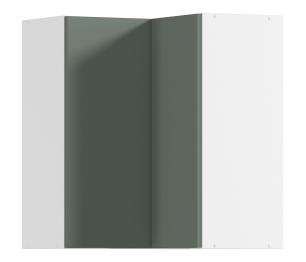 Белла шкаф навесной угловой 2 дв 60х72 см