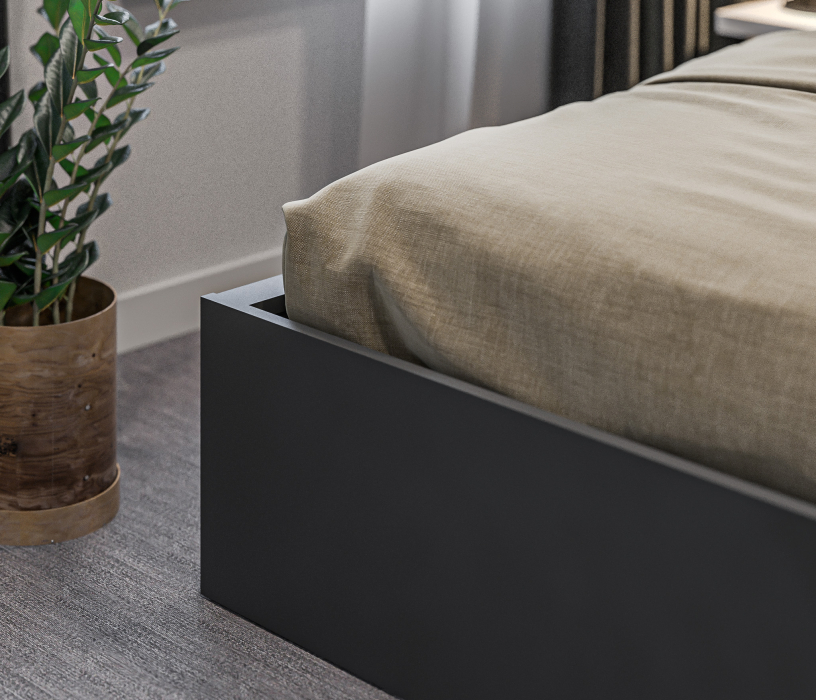 Кровати 160 см, Кровать (1600) Леон/Бруклин СБ-3369